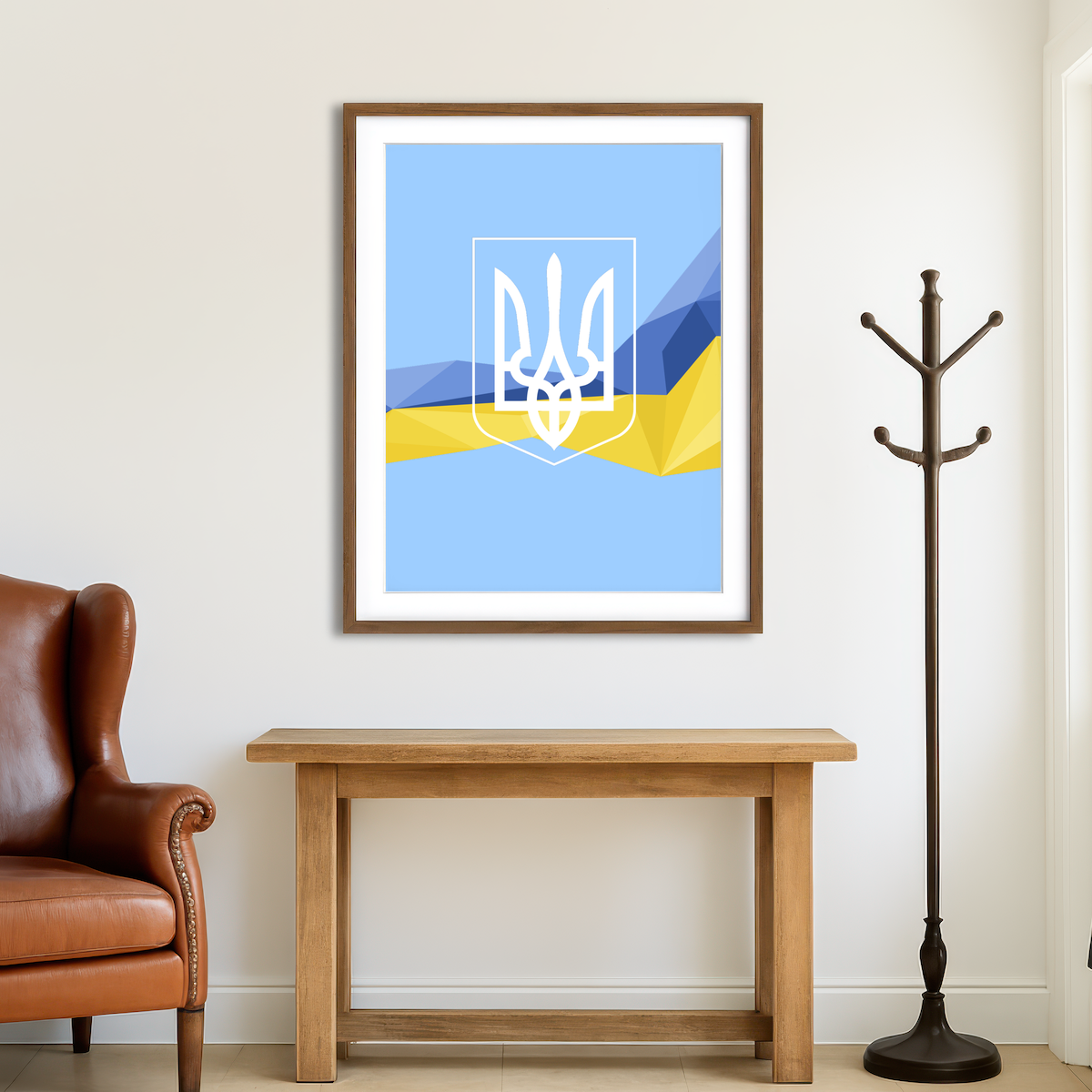 AUTO-MOCKUP ROOM | Ukraine Wall Art