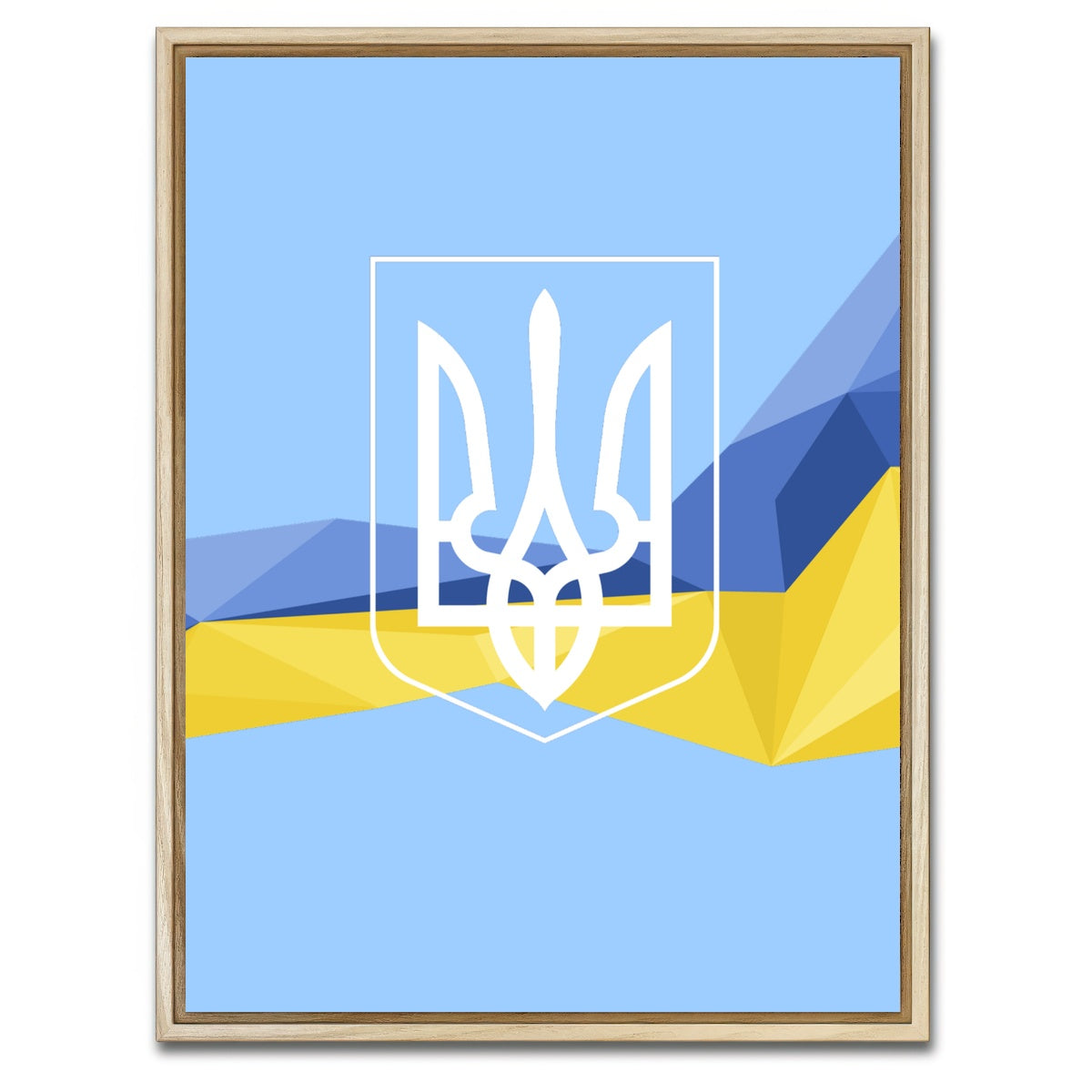AUTO-MOCKUP WHITE | Ukraine | 1 Piece | Natural Framed Canvas | group=3x4