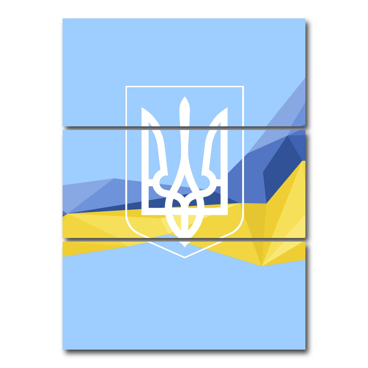 AUTO-MOCKUP WHITE | Ukraine | 3 Piece | Gallery Wrap Canvas | group=8x18_stacked