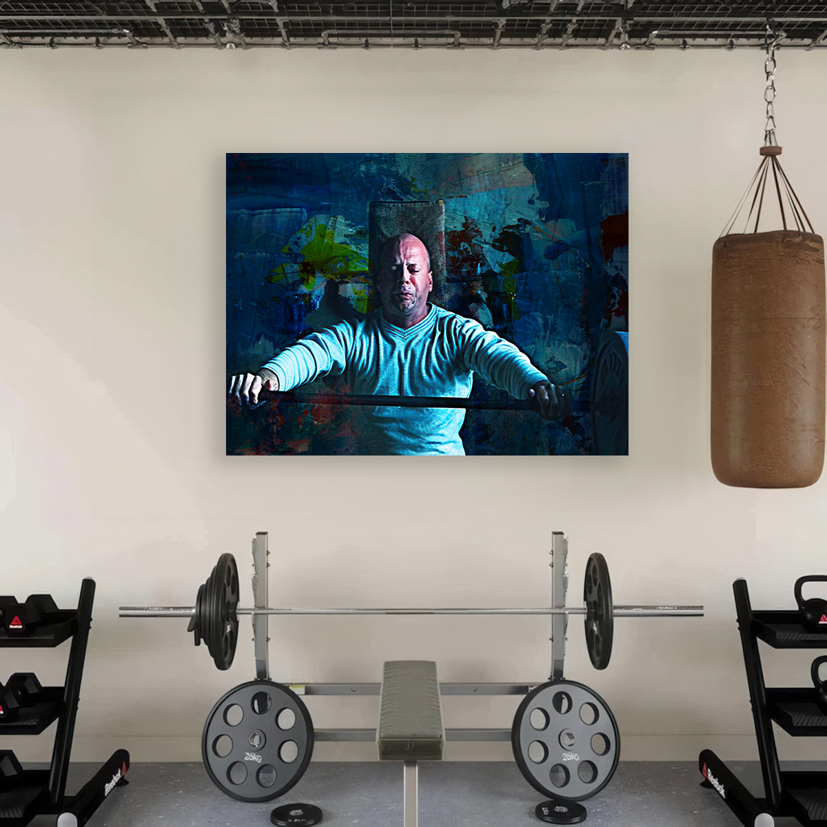 Unbreakable Bench Press Wall Art