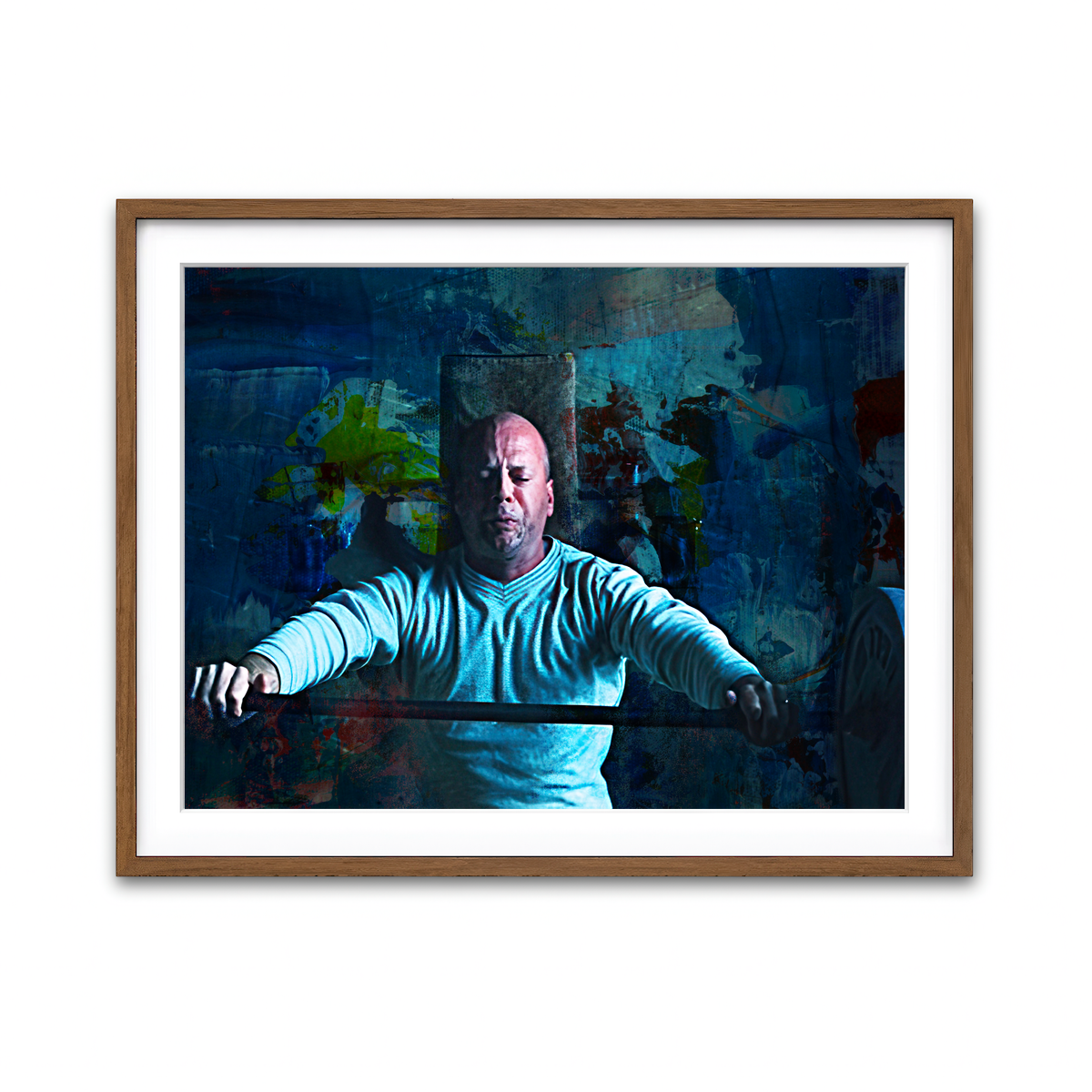 Framed Print 4x3 Walnut