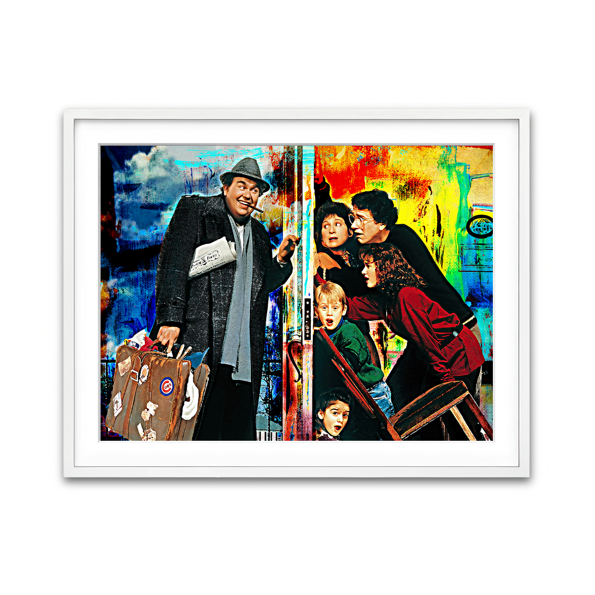 Framed Print 4x3 White