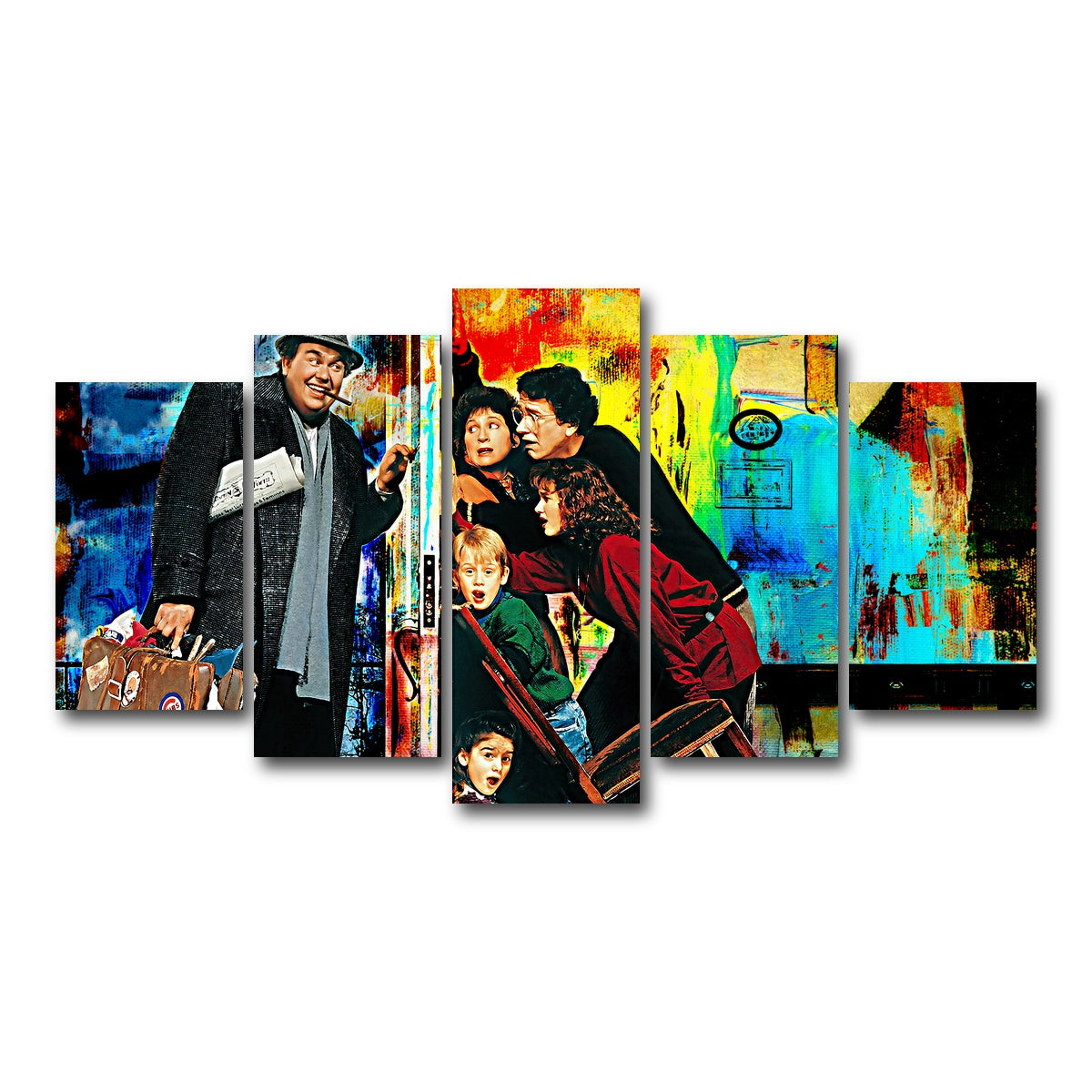 AUTO-MOCKUP WHITE | Uncle Buck | 5 Piece | Gallery Wrap Canvas | group=5_normal