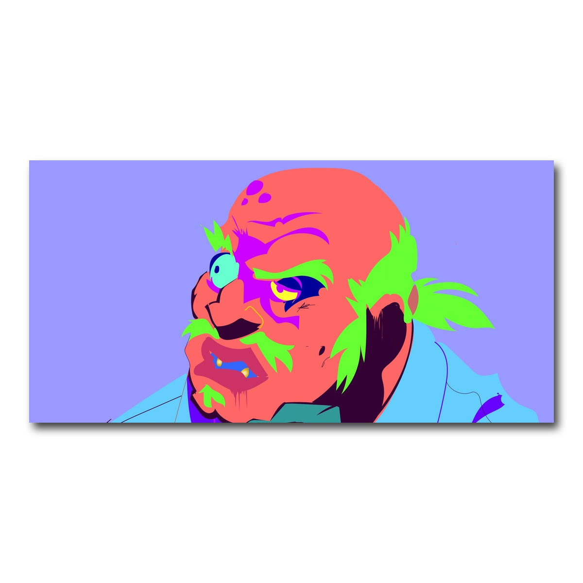 AUTO-MOCKUP WHITE | Uncle Ruckus | 1 Piece | Gallery Wrap Canvas | group=2x1