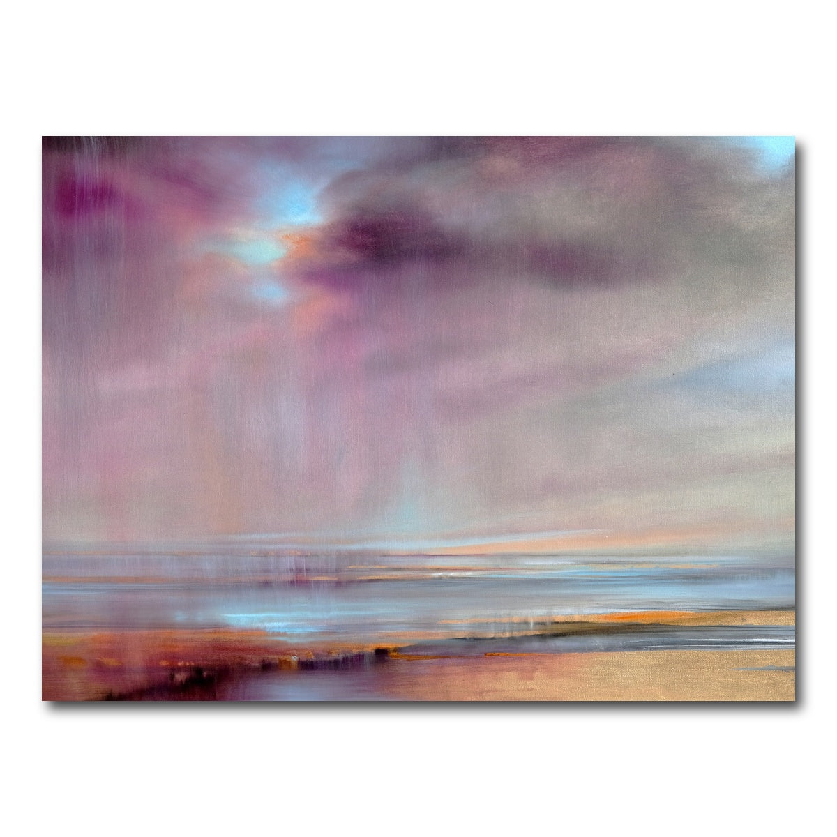 AUTO-MOCKUP WHITE | Und Dann Reisst Der Himmel Auf | 1 Piece | Gallery Wrap Canvas | group=4x3