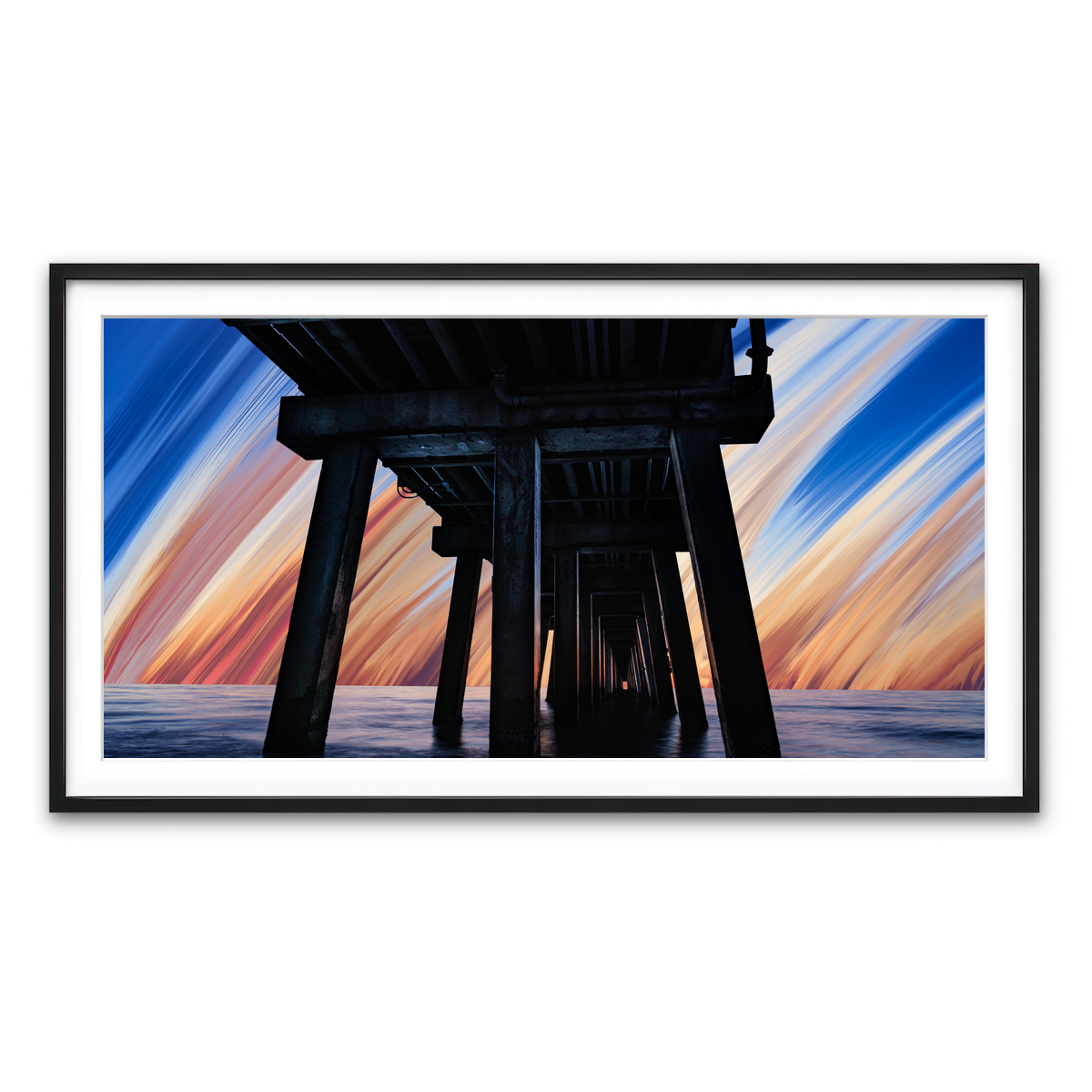Framed Print 2x1 Black