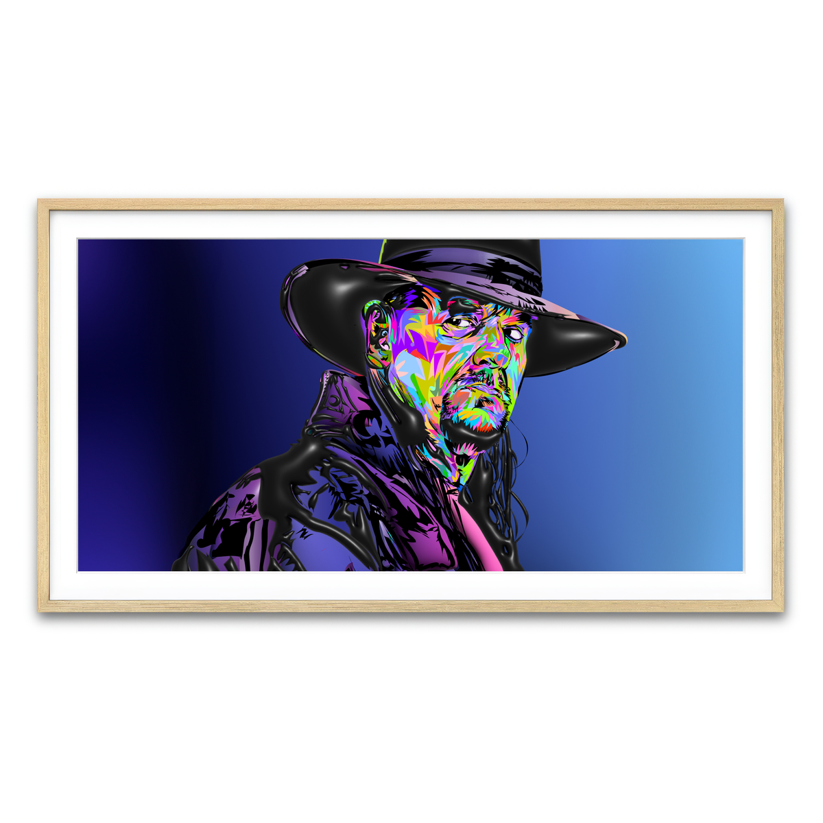 Framed Print 2x1 Natural