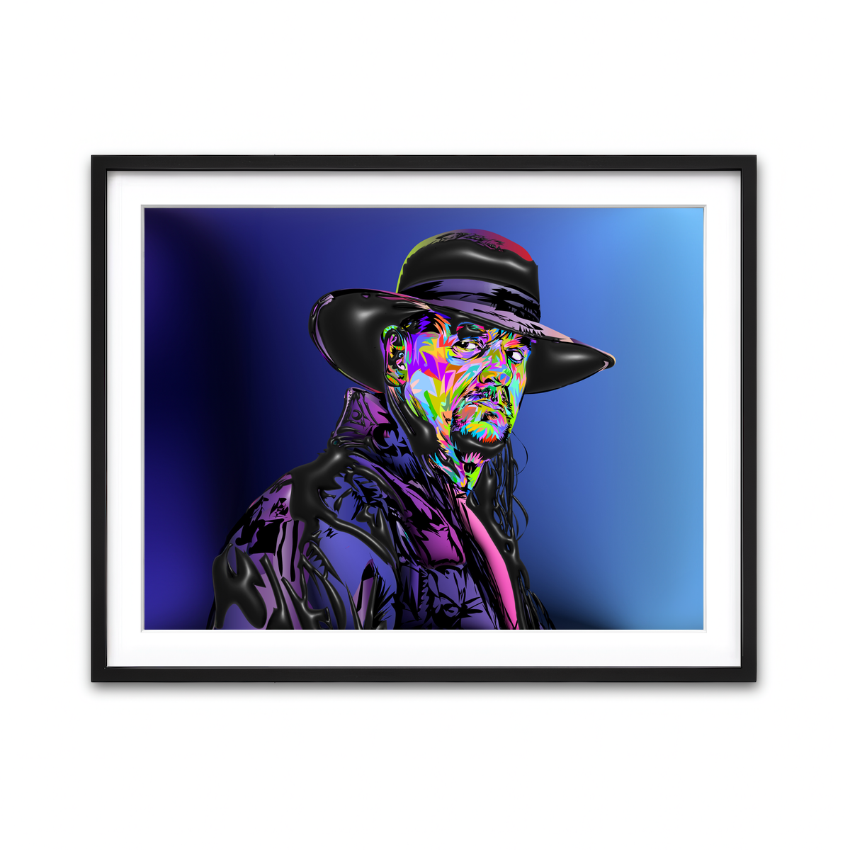 Framed Print 4x3 Black