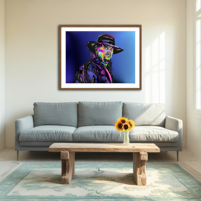 AUTO-MOCKUP ROOM | Undertaker Wall Art