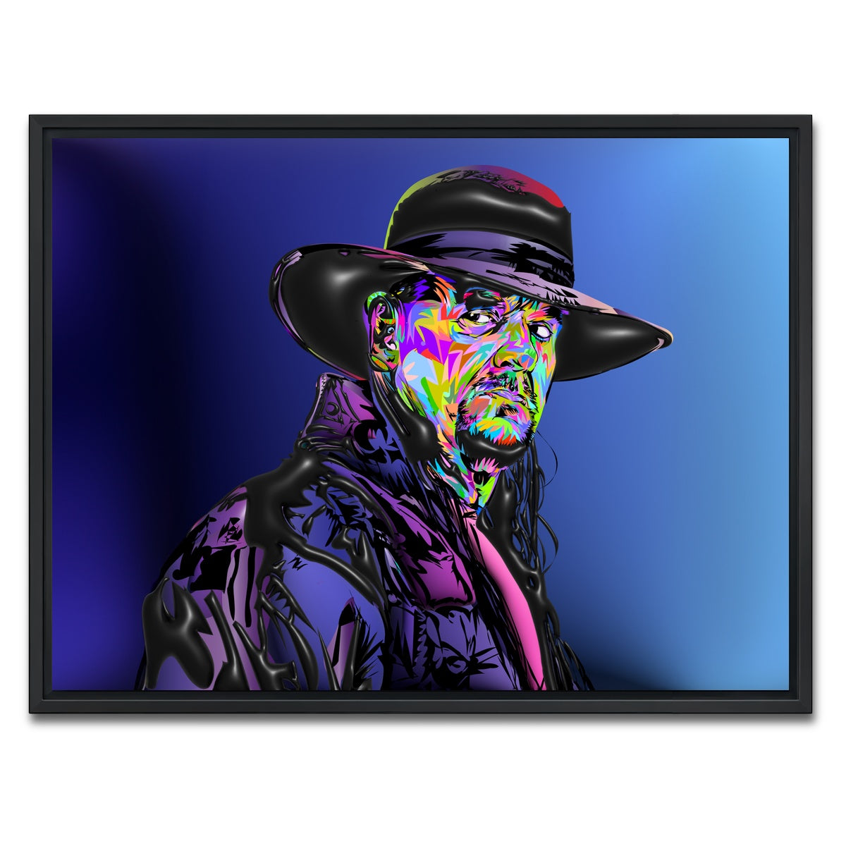 AUTO-MOCKUP WHITE | Undertaker | 1 Piece | Black Framed Canvas | group=4x3