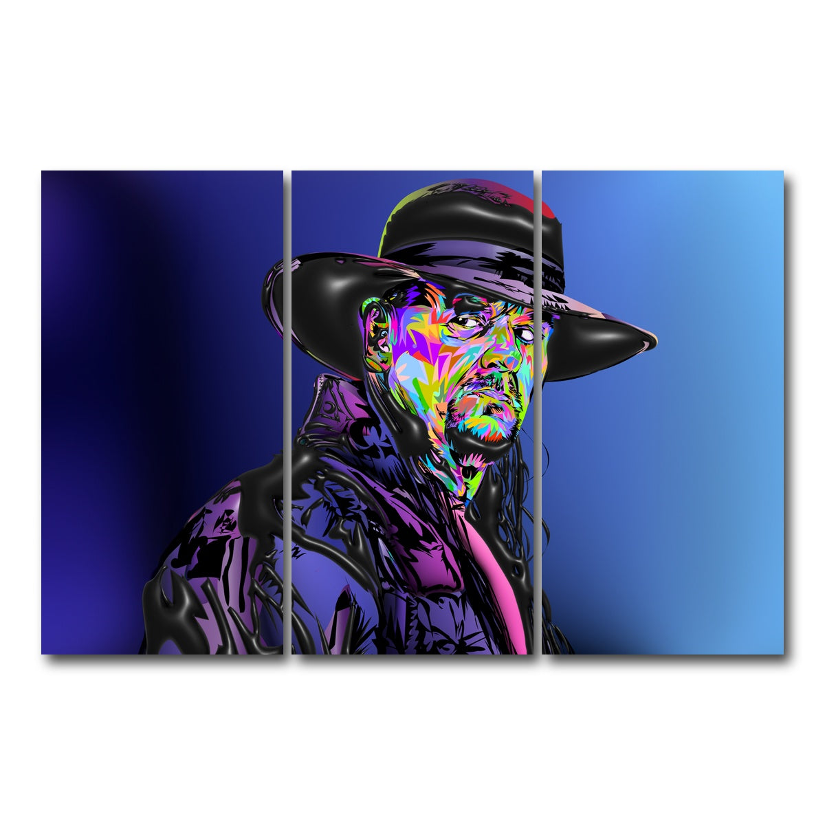AUTO-MOCKUP WHITE | Undertaker | 3 Piece | Gallery Wrap Canvas | group=12x24