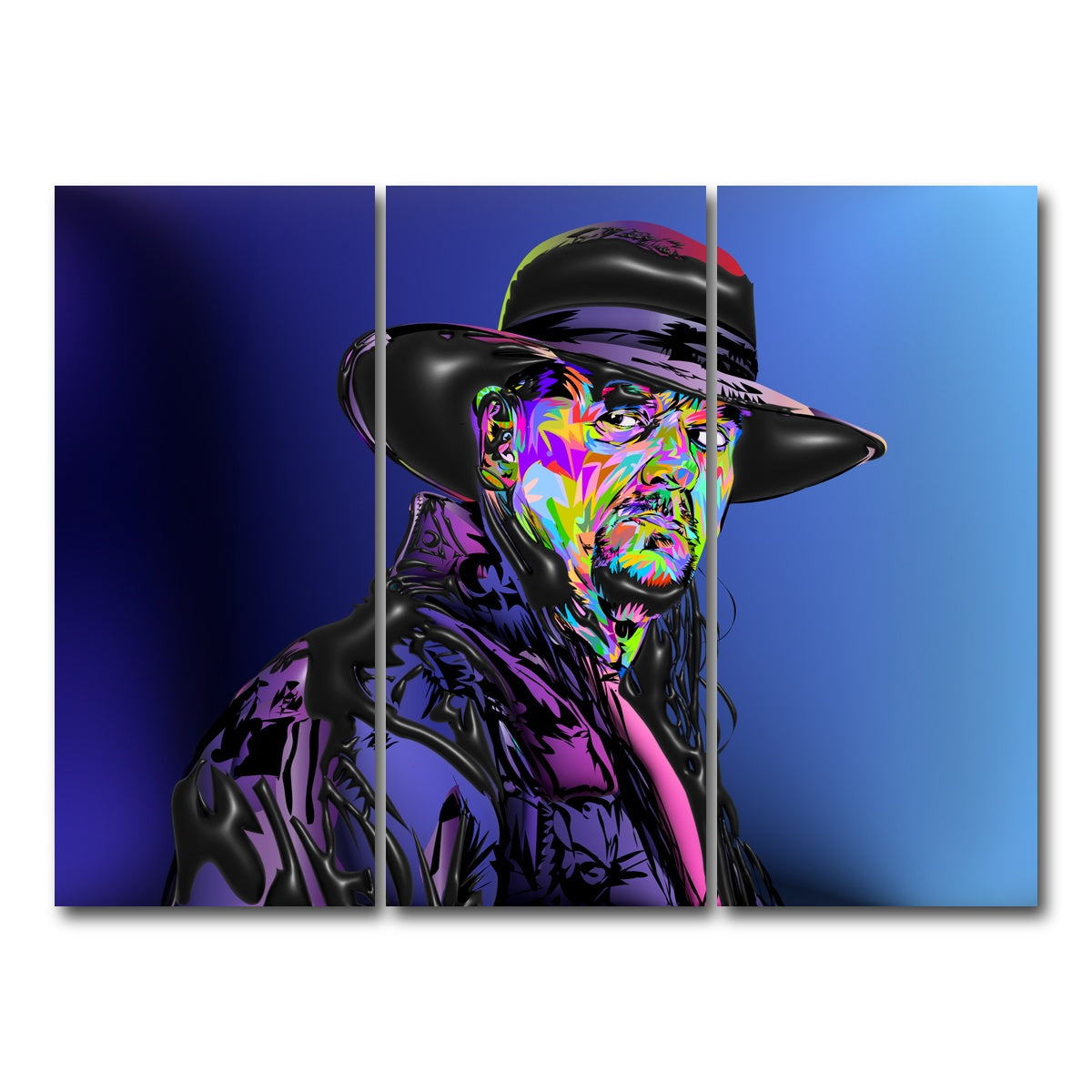 AUTO-MOCKUP WHITE | Undertaker | 3 Piece | Gallery Wrap Canvas | group=8x18