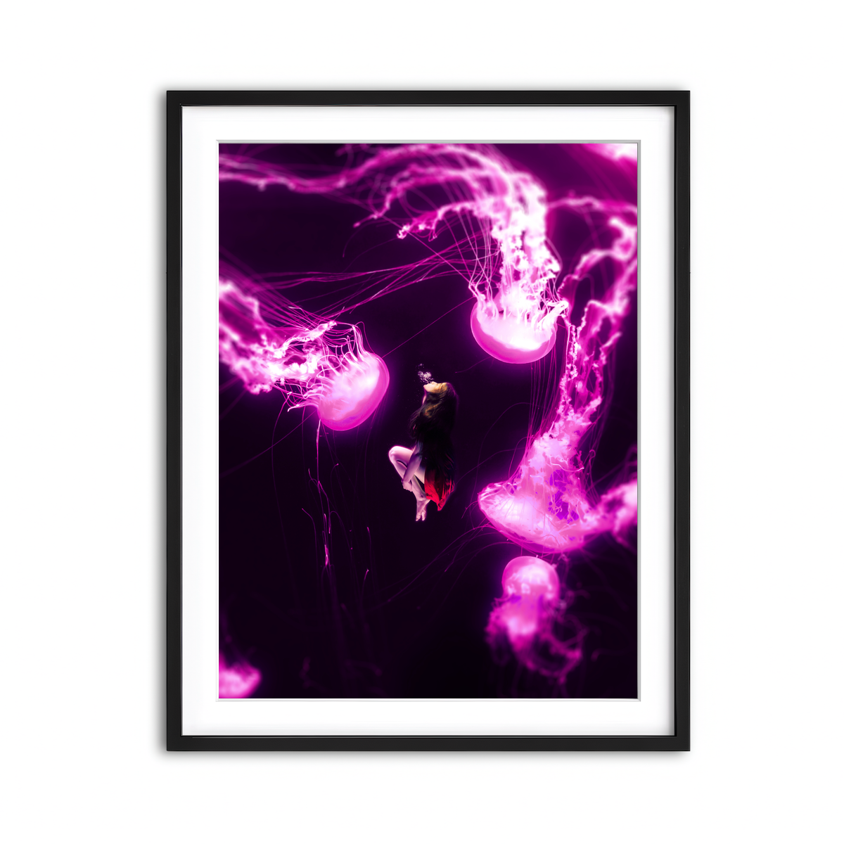 Framed Print 3x4 Black