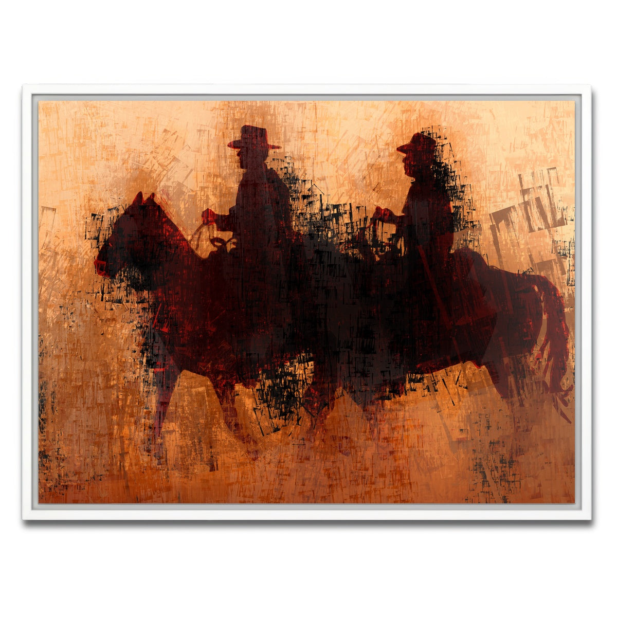 AUTO-MOCKUP WHITE | Unforgiven Riders | 1 Piece | White Framed Canvas | group=4x3