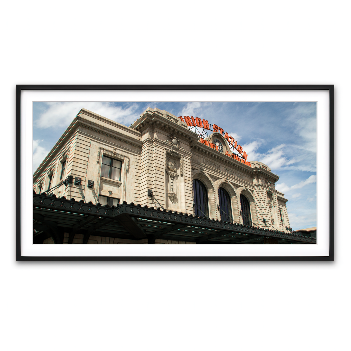 Framed Print 2x1 Black