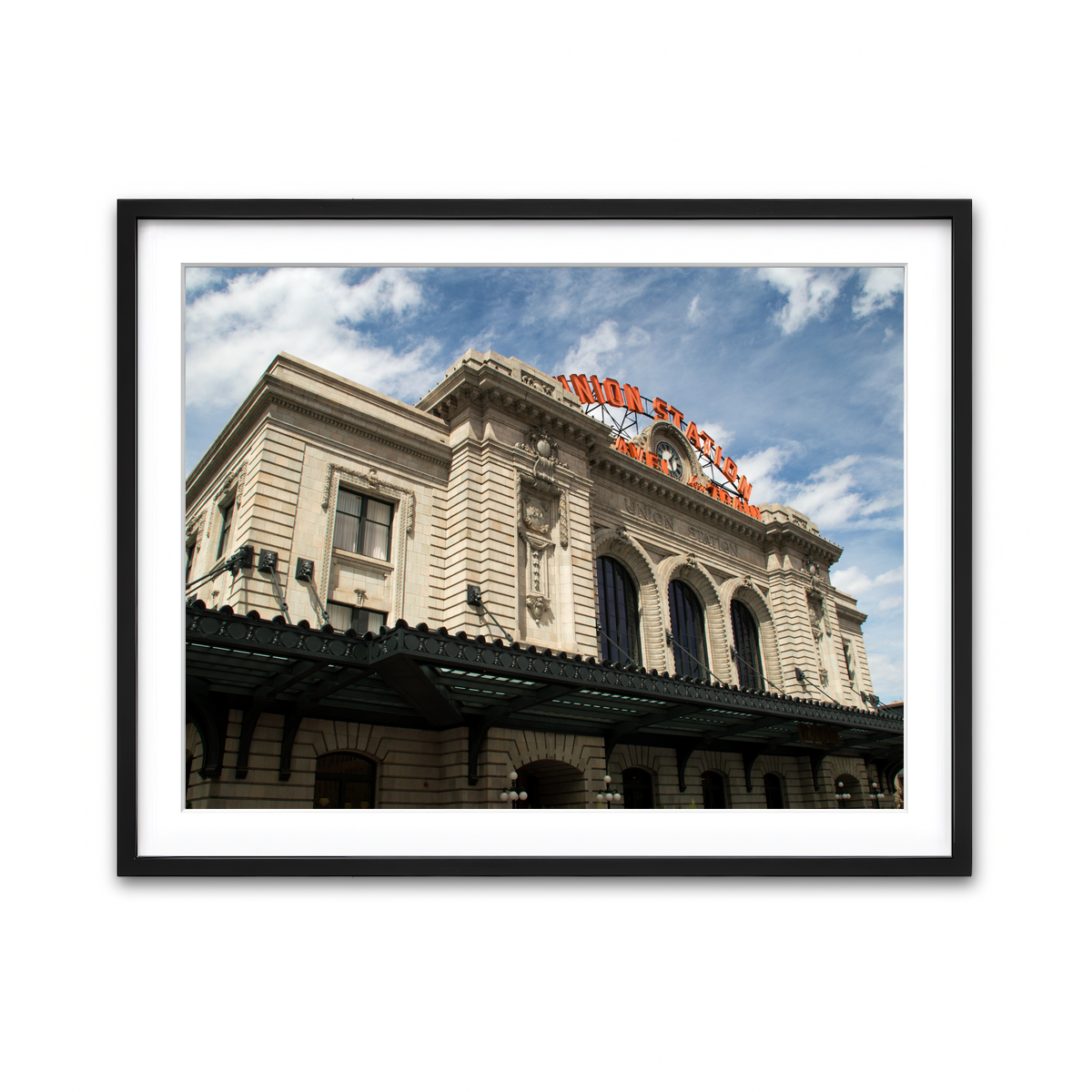 Framed Print 4x3 Black