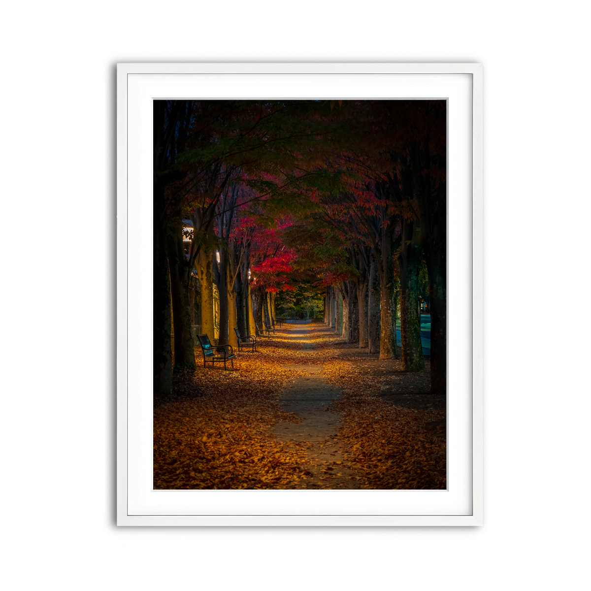 Framed Print 3x4 White
