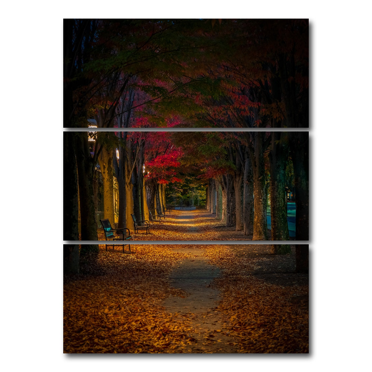 AUTO-MOCKUP WHITE | Unwritten Stories | 3 Piece | Gallery Wrap Canvas | group=8x18_stacked