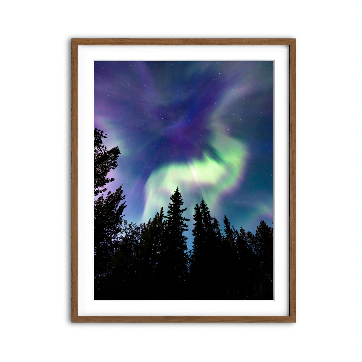 Framed Print 3x4 Walnut