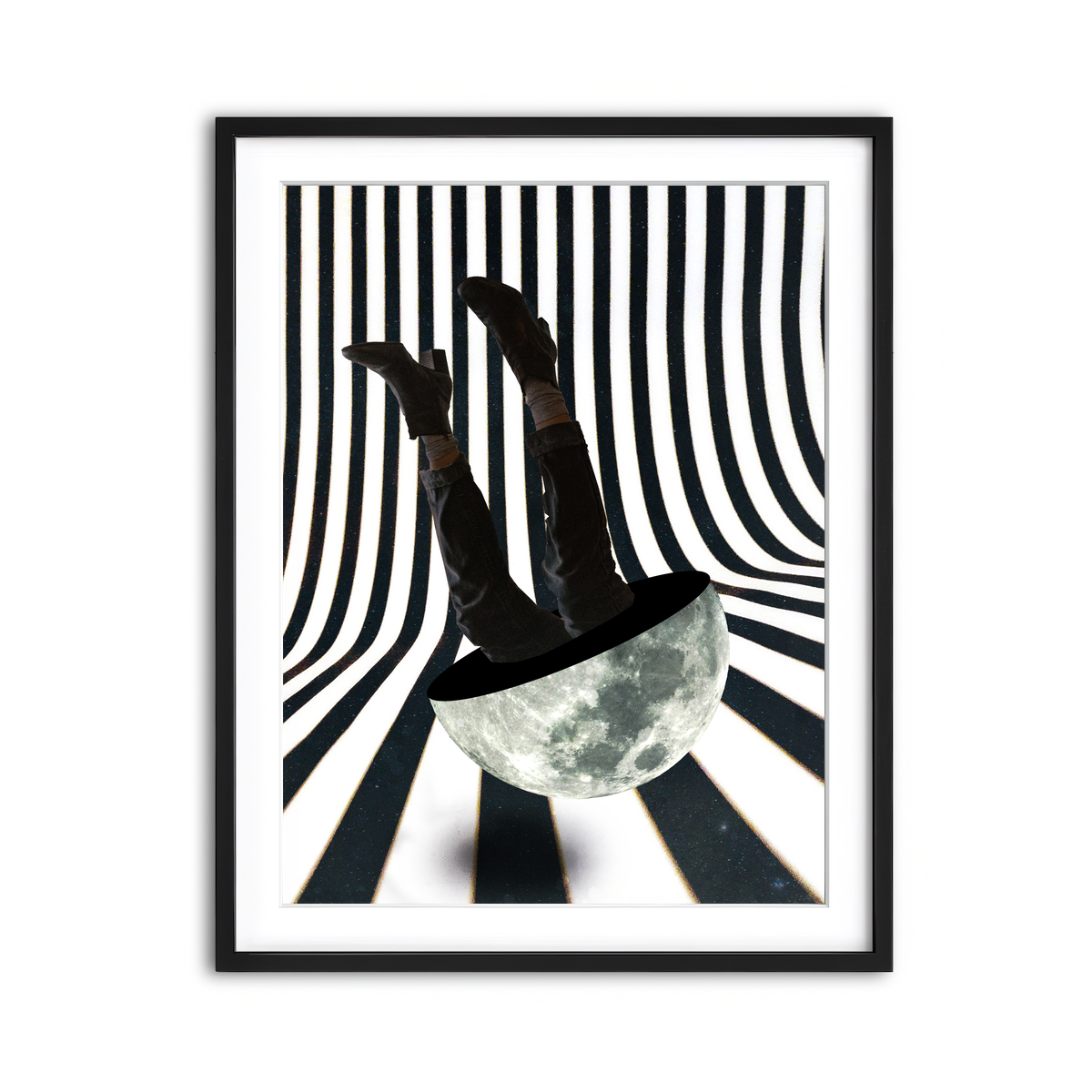 Framed Print 3x4 Black