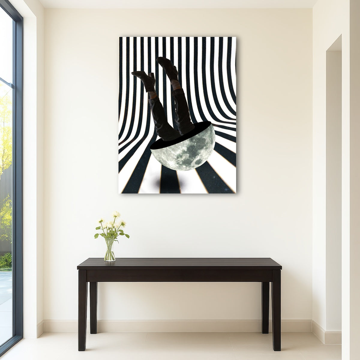 AUTO-MOCKUP ROOM | Upside Down Moon