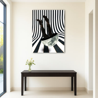 AUTO-MOCKUP ROOM | Upside Down Moon