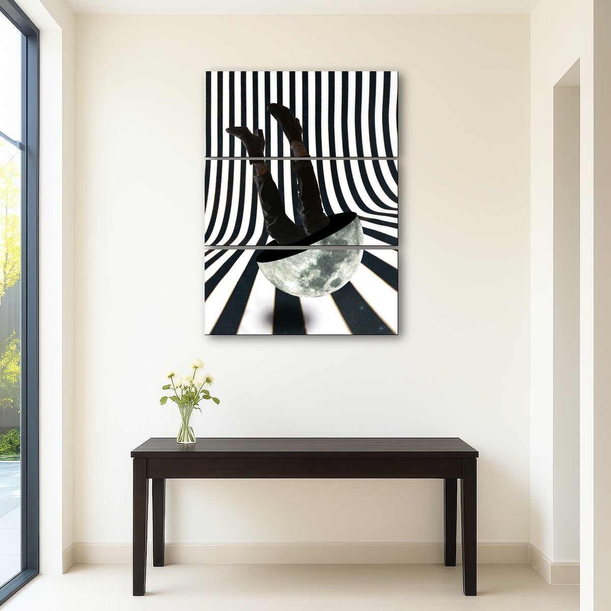 AUTO-MOCKUP ROOM | Upside Down Moon