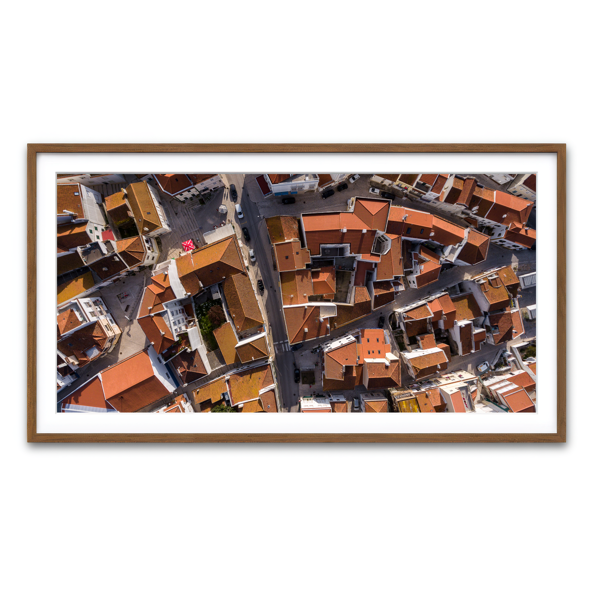 Framed Print 2x1 Walnut