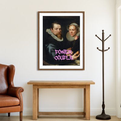 AUTO-MOCKUP ROOM | Us Against the World Wall Art