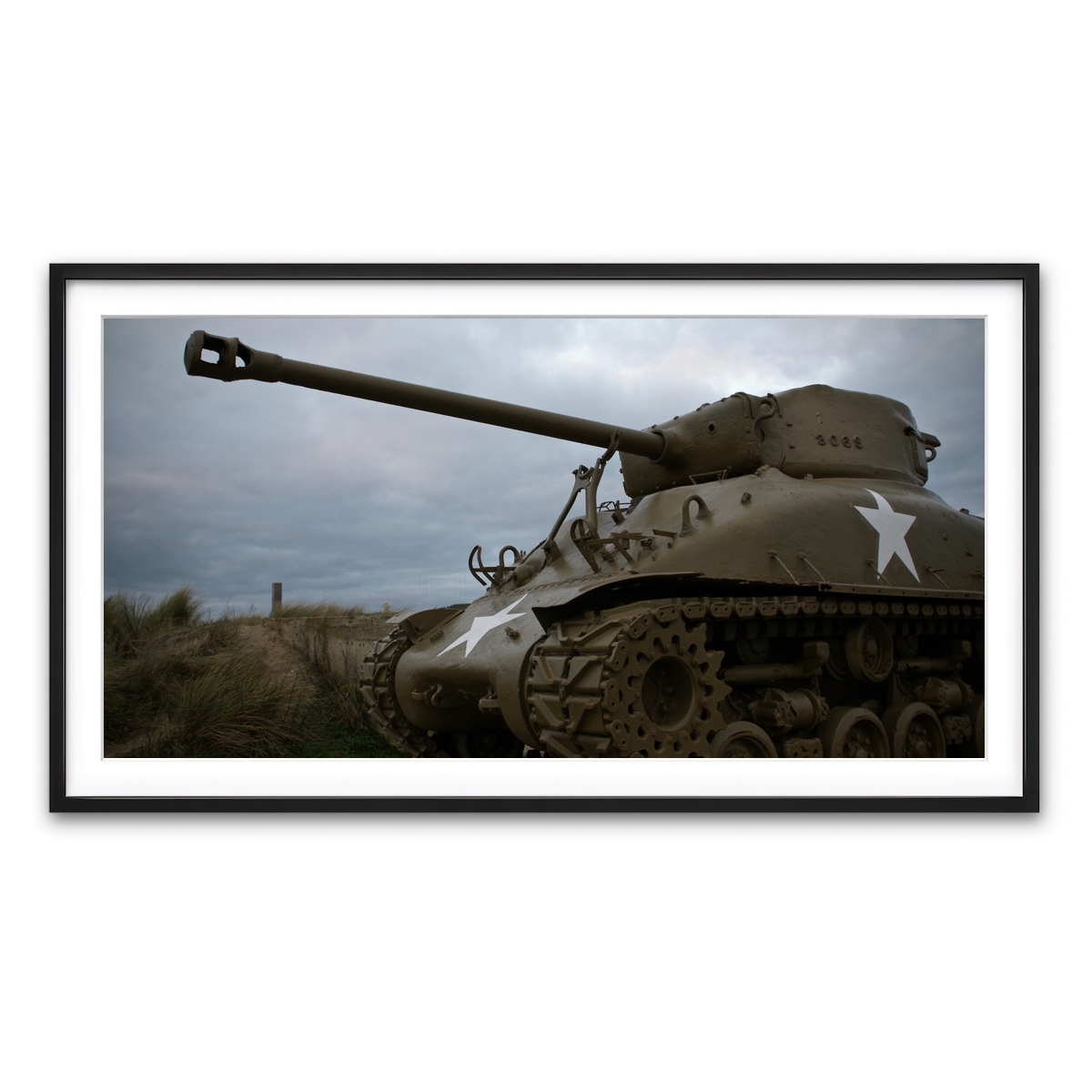 Framed Print 2x1 Black