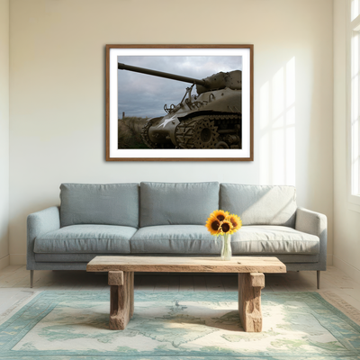AUTO-MOCKUP ROOM | Utah Beach Wall Art