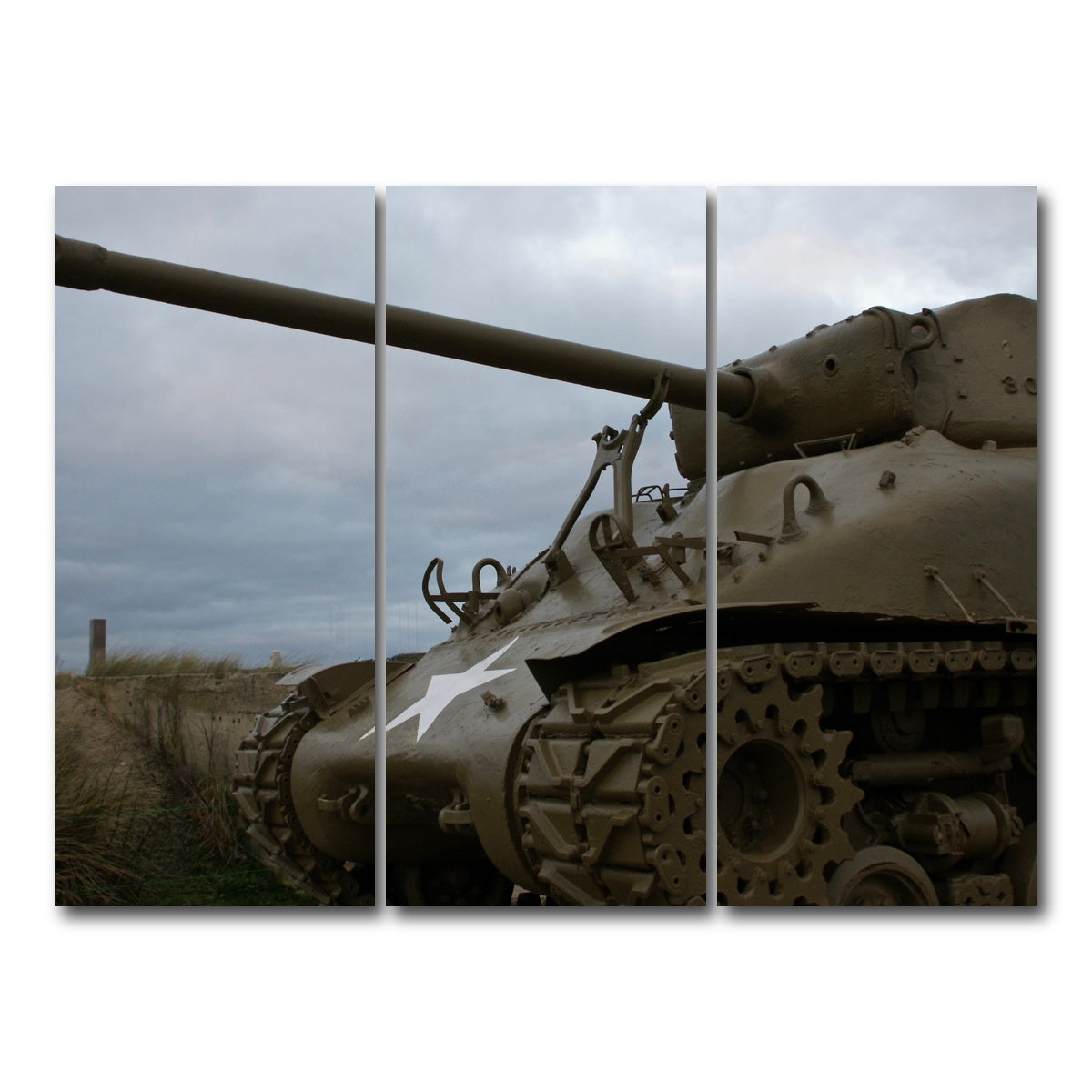 AUTO-MOCKUP WHITE | Utah Beach | 3 Piece | Gallery Wrap Canvas | group=8x18