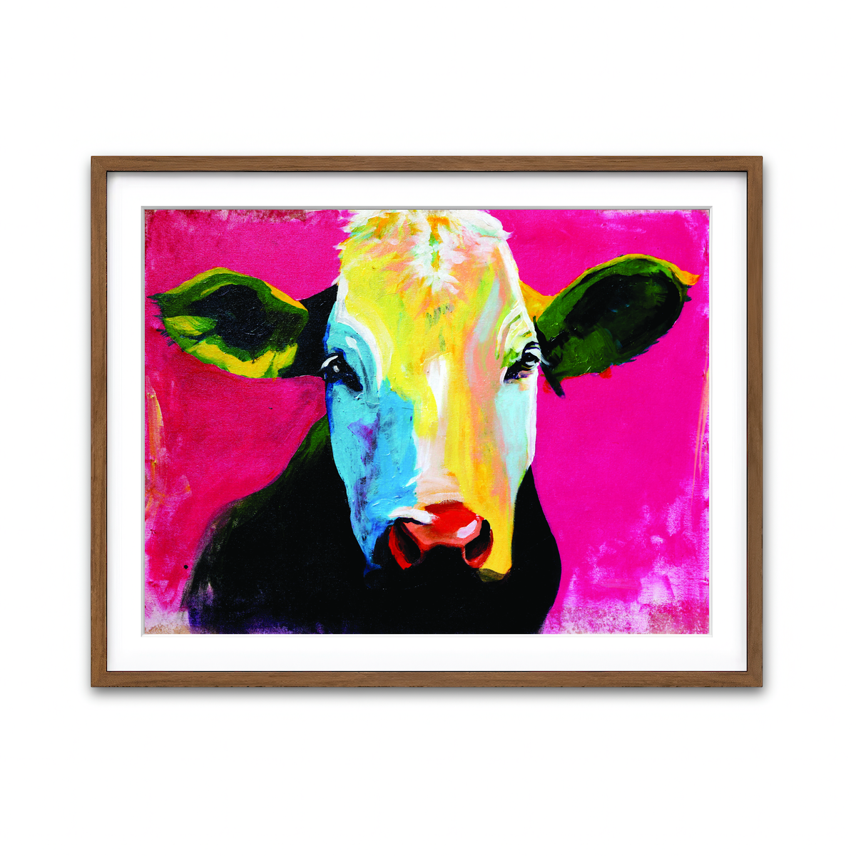 Framed Print 4x3 Walnut