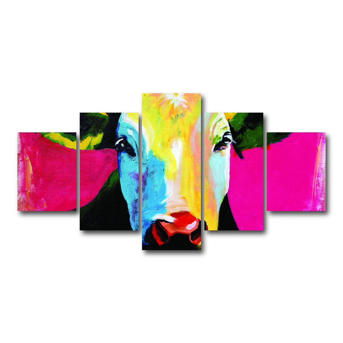 AUTO-MOCKUP WHITE | VACHE | 5 Piece | Gallery Wrap Canvas | group=5_short