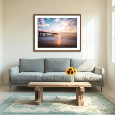 AUTO-MOCKUP ROOM | VA Beach Sunrise Wall Art