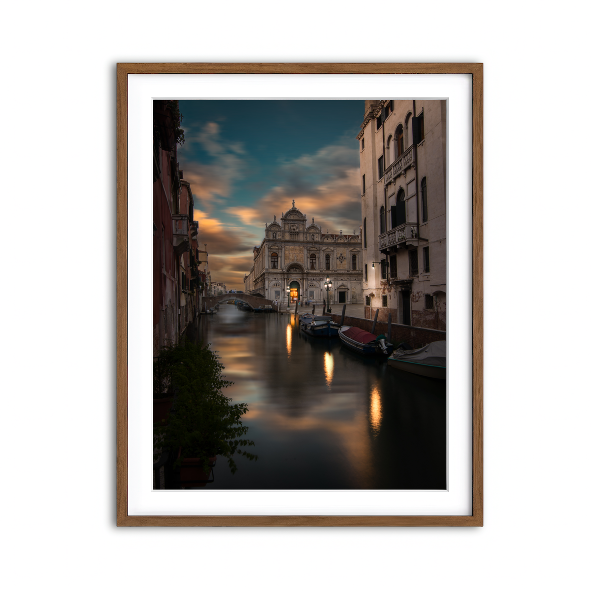 Framed Print 3x4 Walnut