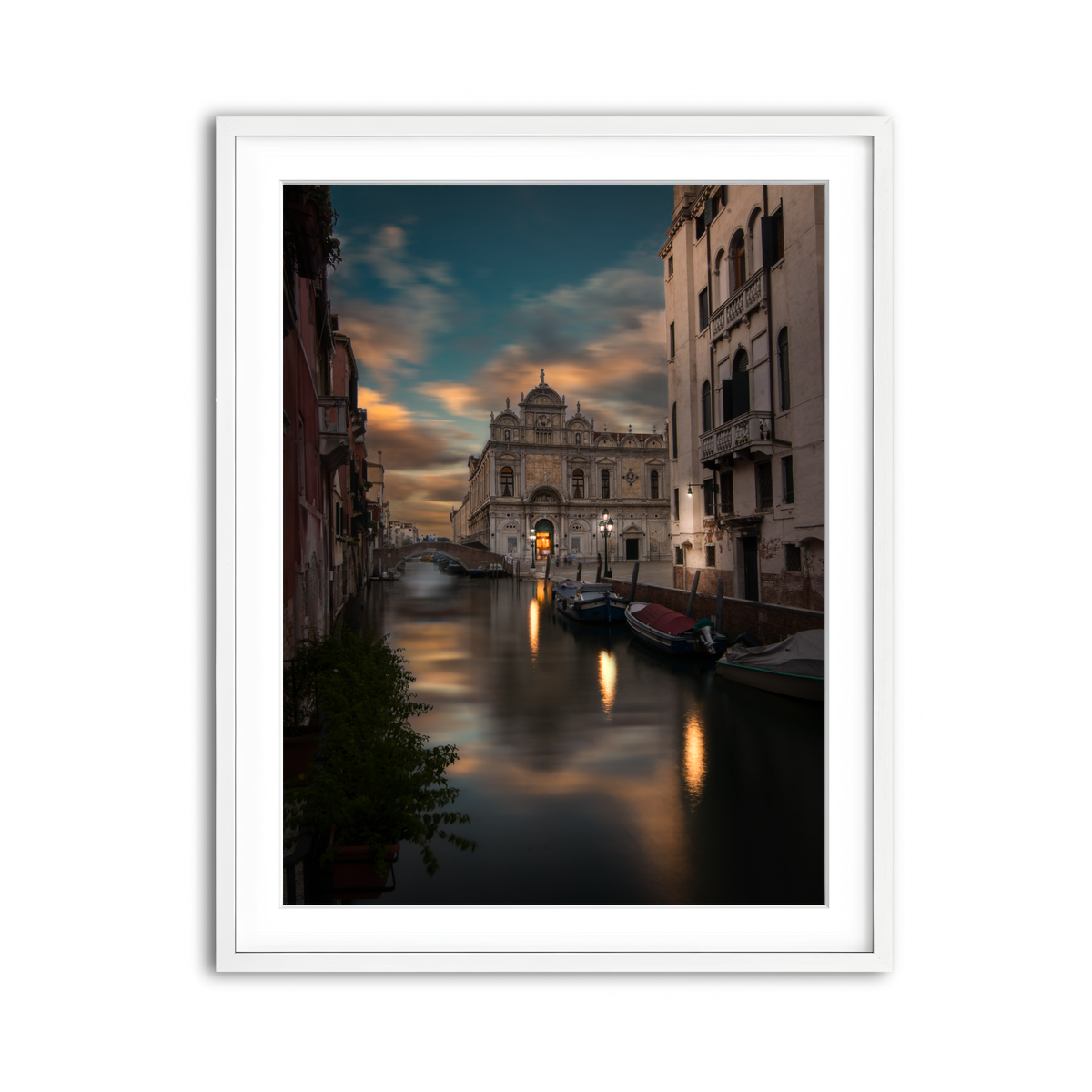 Framed Print 3x4 White