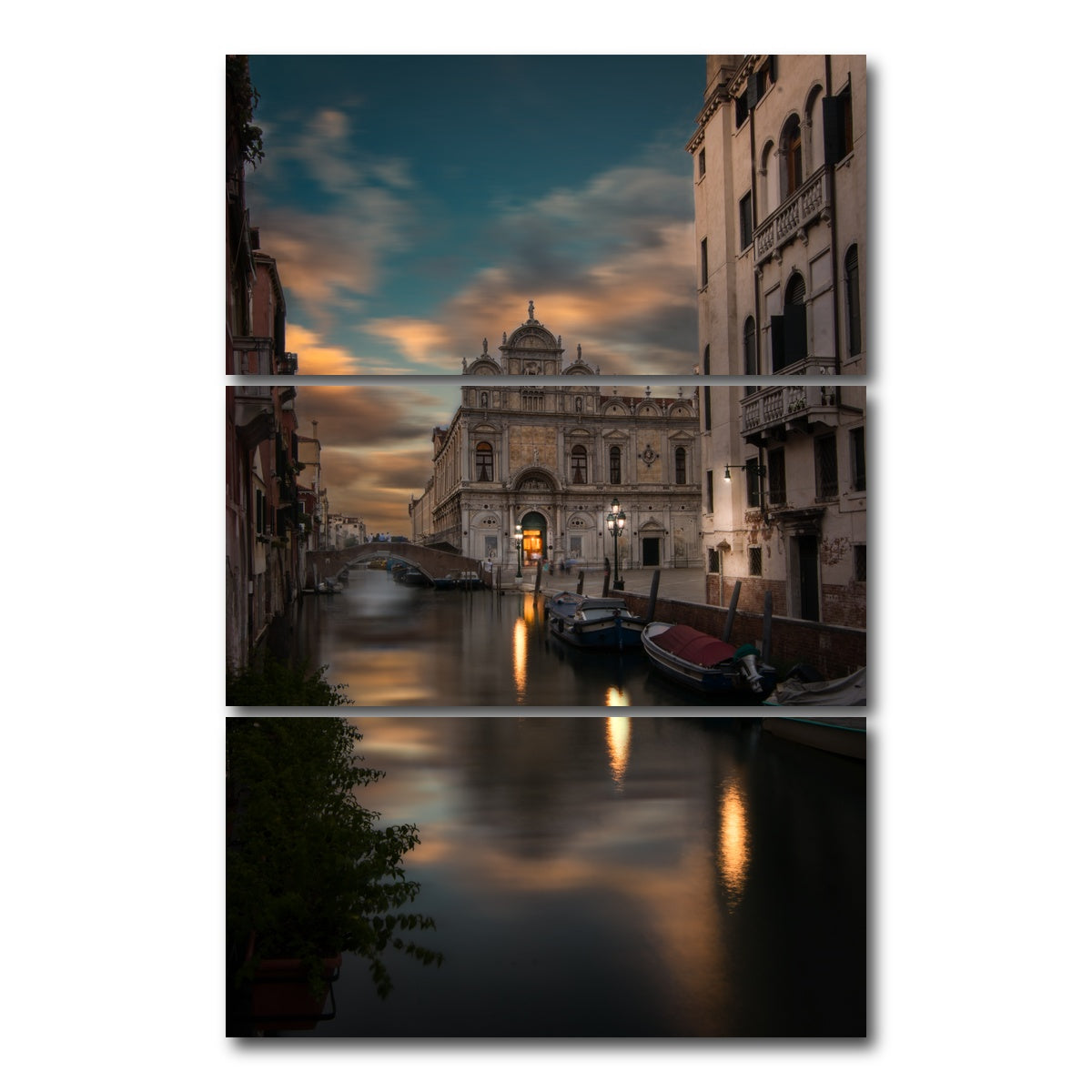 AUTO-MOCKUP WHITE | VENEZIA | 3 Piece | Gallery Wrap Canvas | group=12x24_stacked