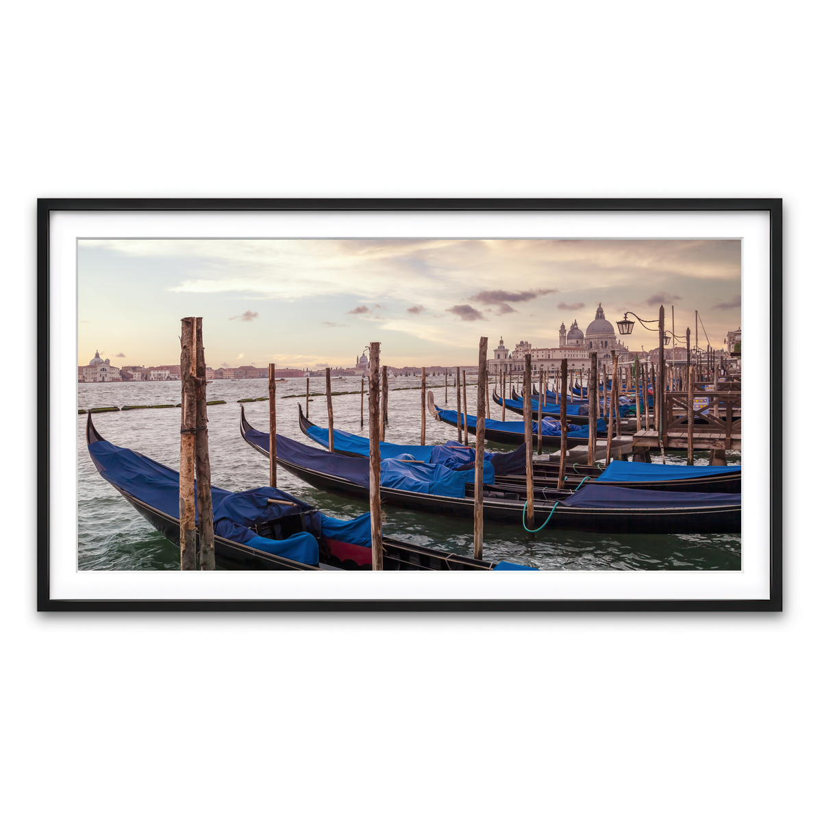 Framed Print 2x1 Black