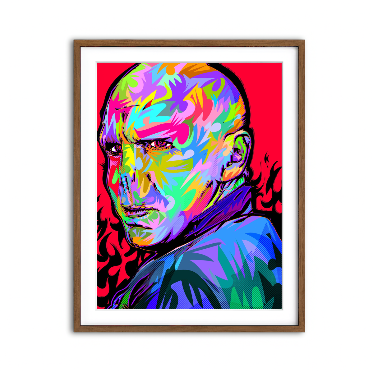 Framed Print 3x4 Walnut