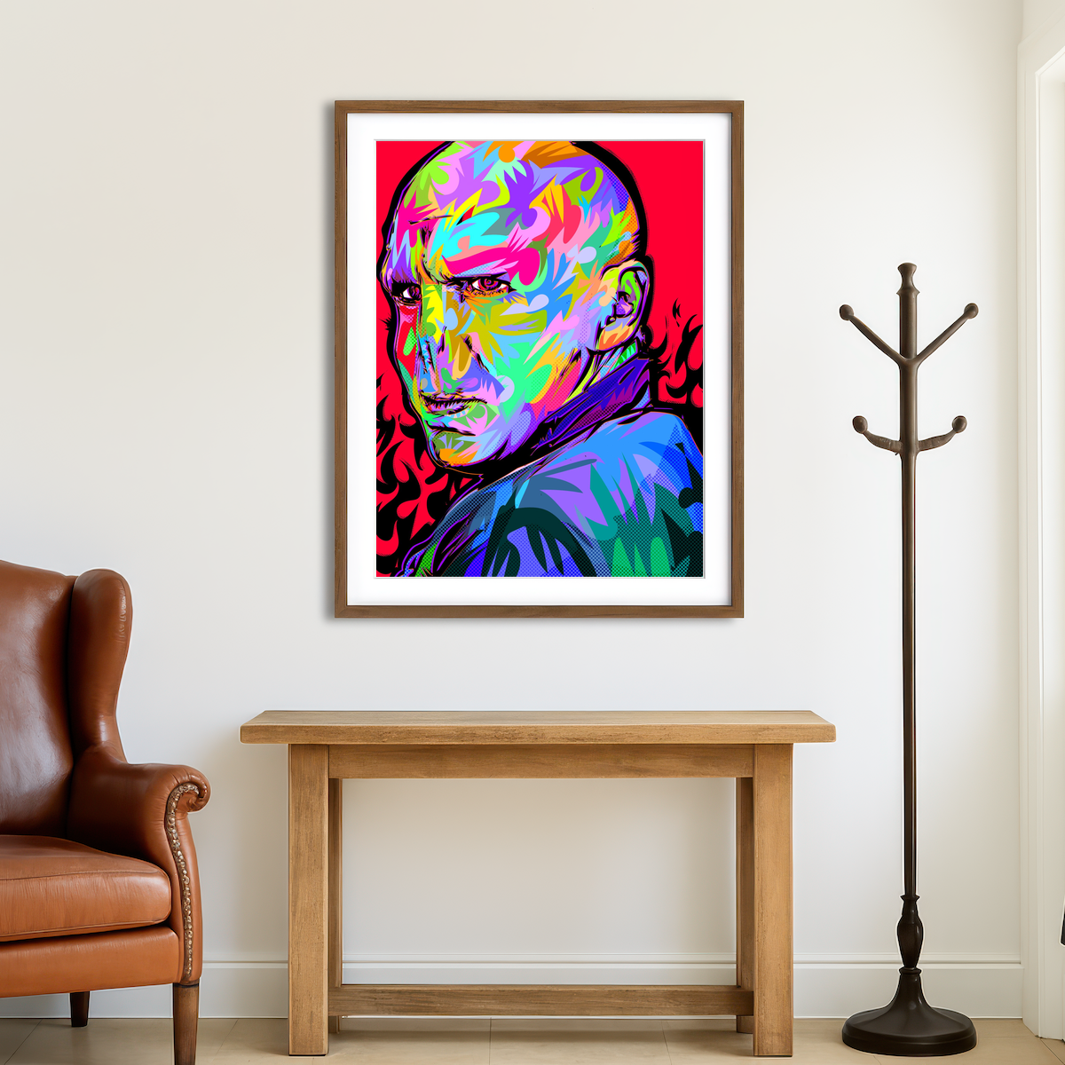 AUTO-MOCKUP ROOM | Voldemort Wall Art
