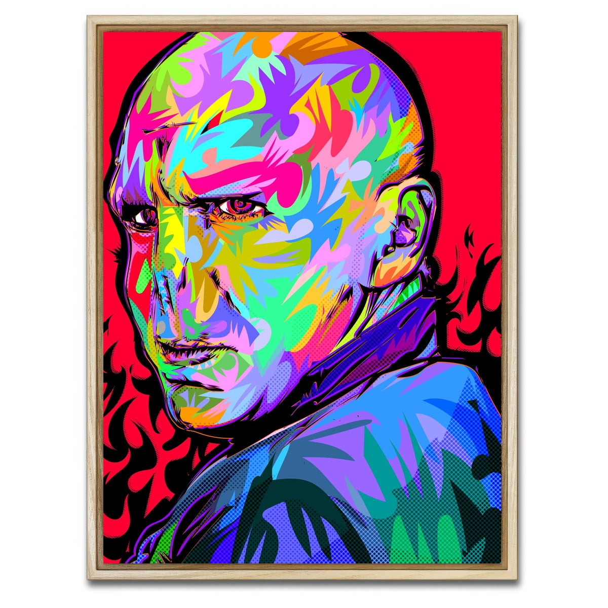 AUTO-MOCKUP WHITE | VOLDEMORT | 1 Piece | Natural Framed Canvas | group=3x4