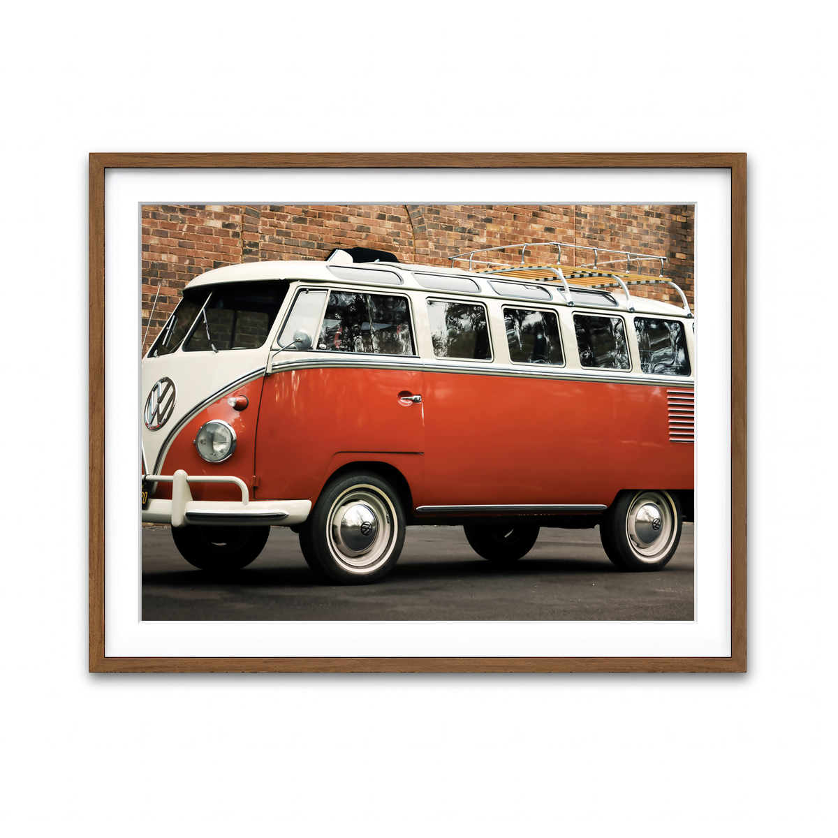 Framed Print 4x3 Walnut