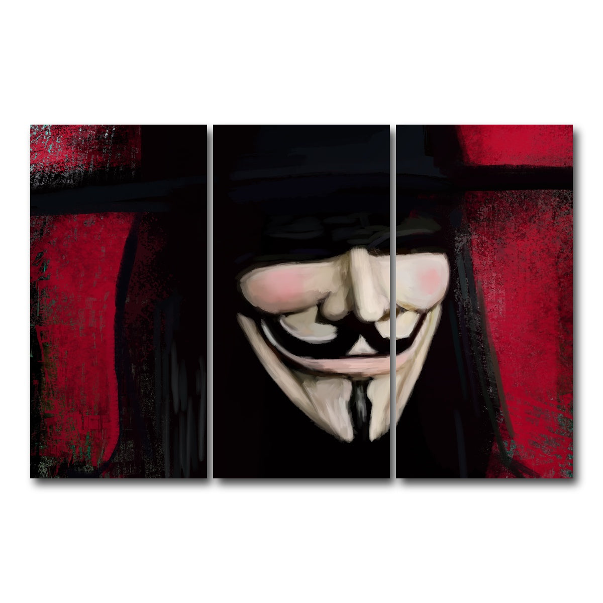 AUTO-MOCKUP WHITE | V Close Up | 3 Piece | Gallery Wrap Canvas | group=12x24