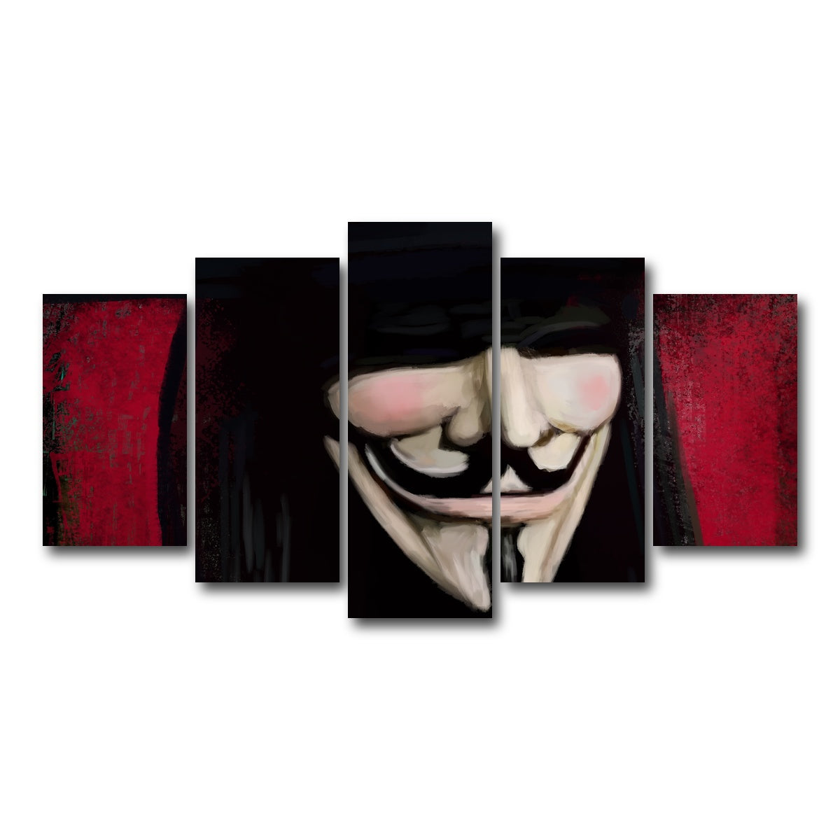 AUTO-MOCKUP WHITE | V Close Up | 5 Piece | Gallery Wrap Canvas | group=5_normal