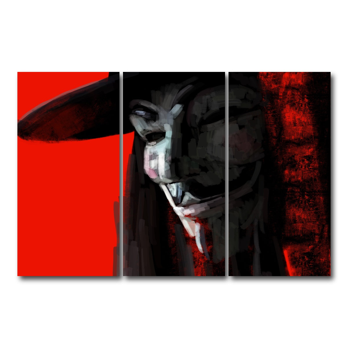 AUTO-MOCKUP WHITE | V In Abstract | 3 Piece | Gallery Wrap Canvas | group=12x24