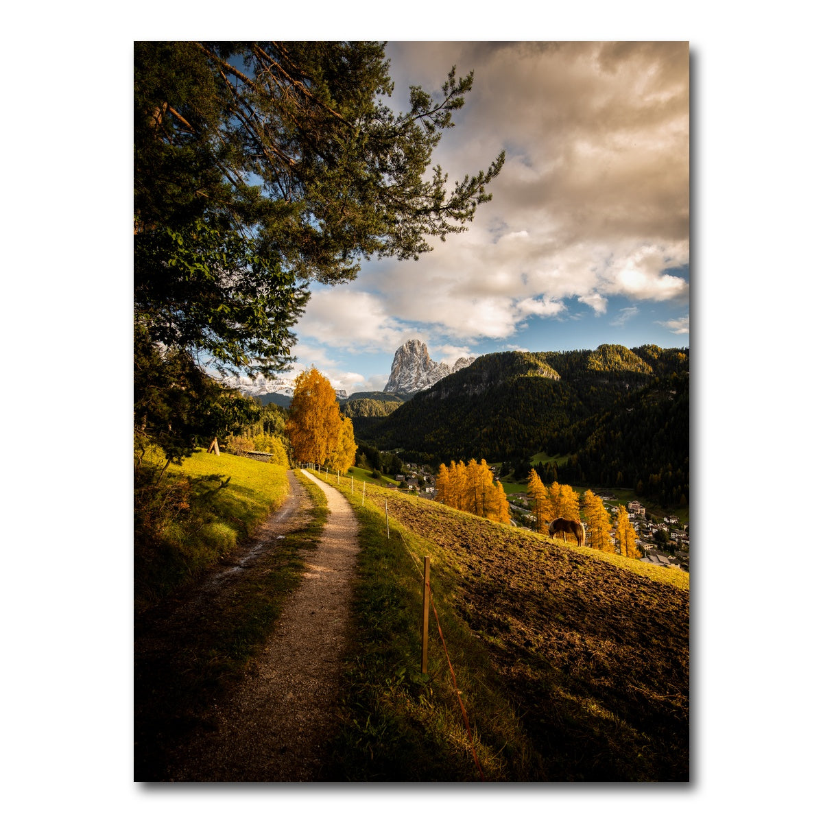 AUTO-MOCKUP WHITE | Val Gardena | 1 Piece | Gallery Wrap Canvas | group=3x4