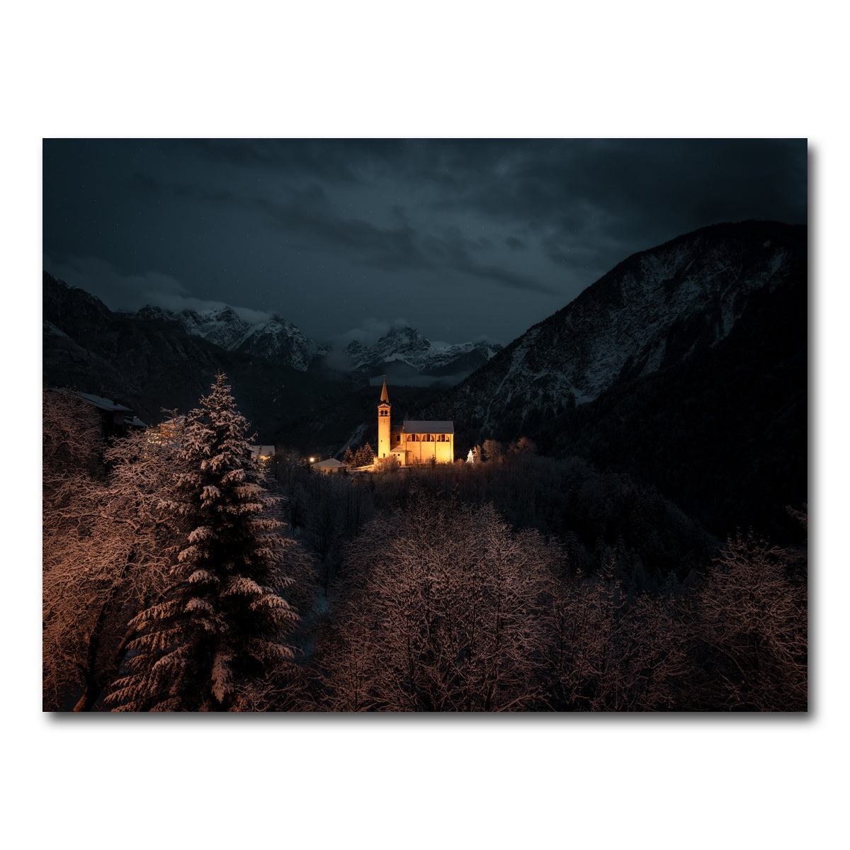AUTO-MOCKUP WHITE | Valle di Cadore | 1 Piece | Gallery Wrap Canvas | group=4x3