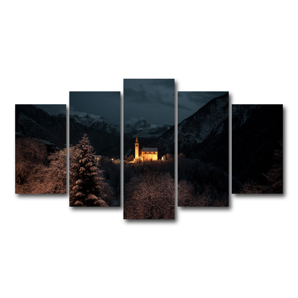 AUTO-MOCKUP WHITE | Valle di Cadore | 5 Piece | Gallery Wrap Canvas | group=5_normal