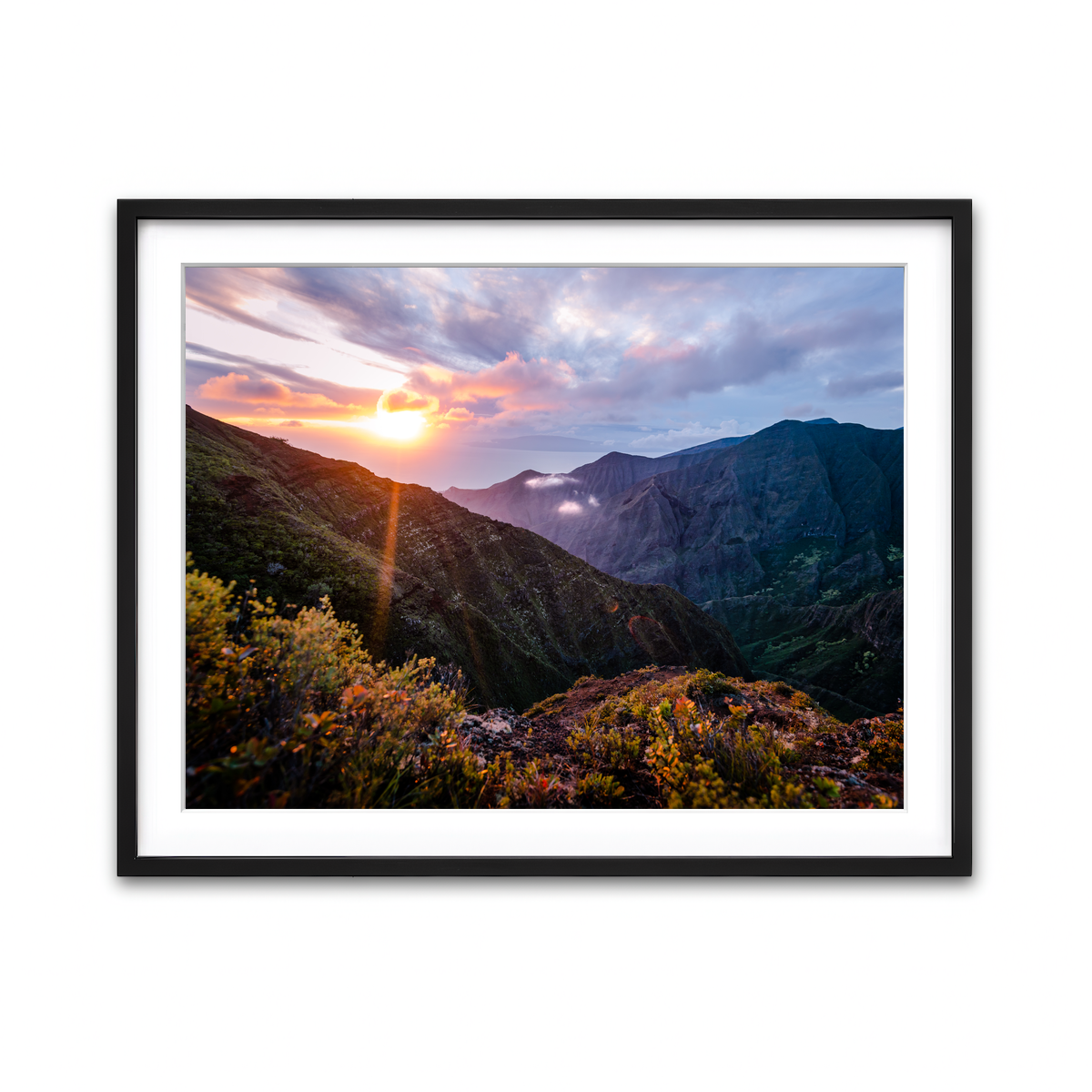 Framed Print 4x3 Black